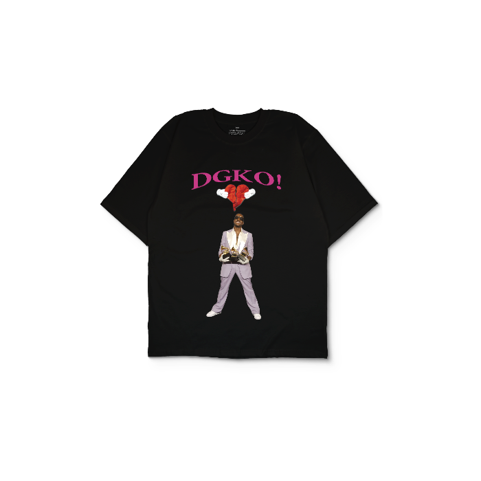 Kendin Tasarla Siyah Oversize Tişört