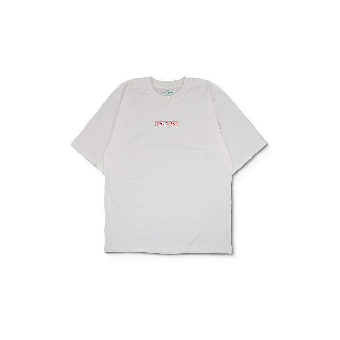 Kendin Tasarla Beyaz Oversize Tişört