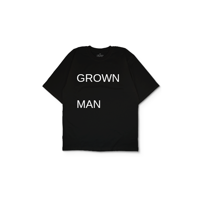 Kendin Tasarla Siyah Oversize Tişört