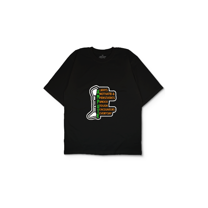 Kendin Tasarla Siyah Oversize Tişört