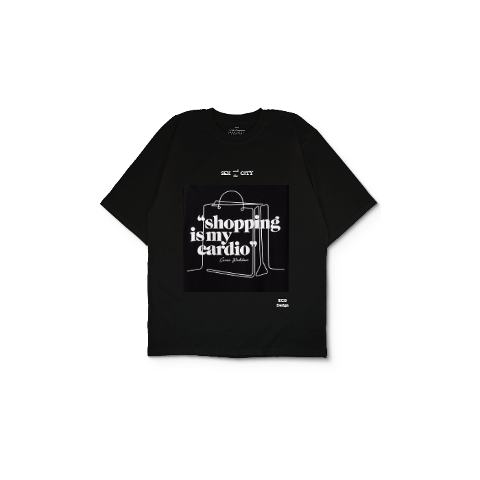 Kendin Tasarla Siyah Oversize Tişört