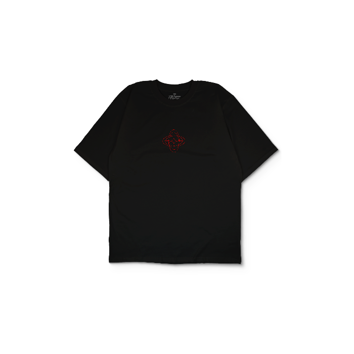 Kendin Tasarla Siyah Oversize Tişört