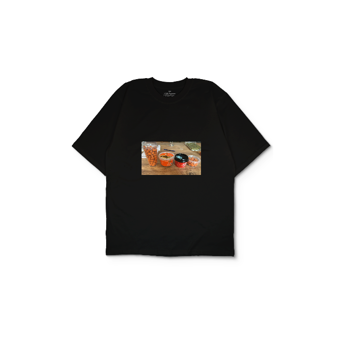 Kendin Tasarla Siyah Oversize Tişört