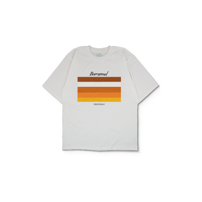 Kendin Tasarla Beyaz Oversize Tişört