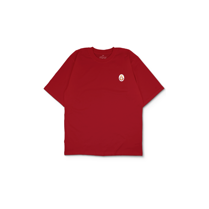 Kendin Tasarla Kırmızı Oversize Tişört