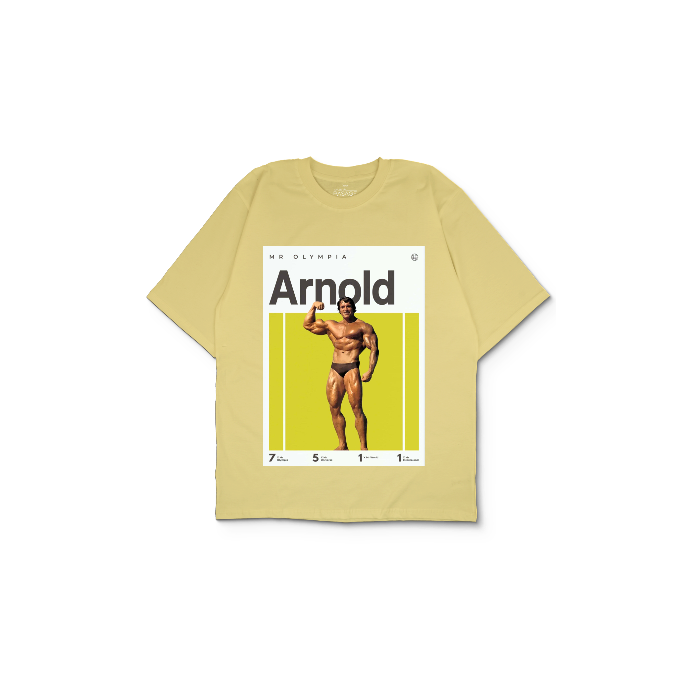 Kendin Tasarla Sarı Oversize Tişört