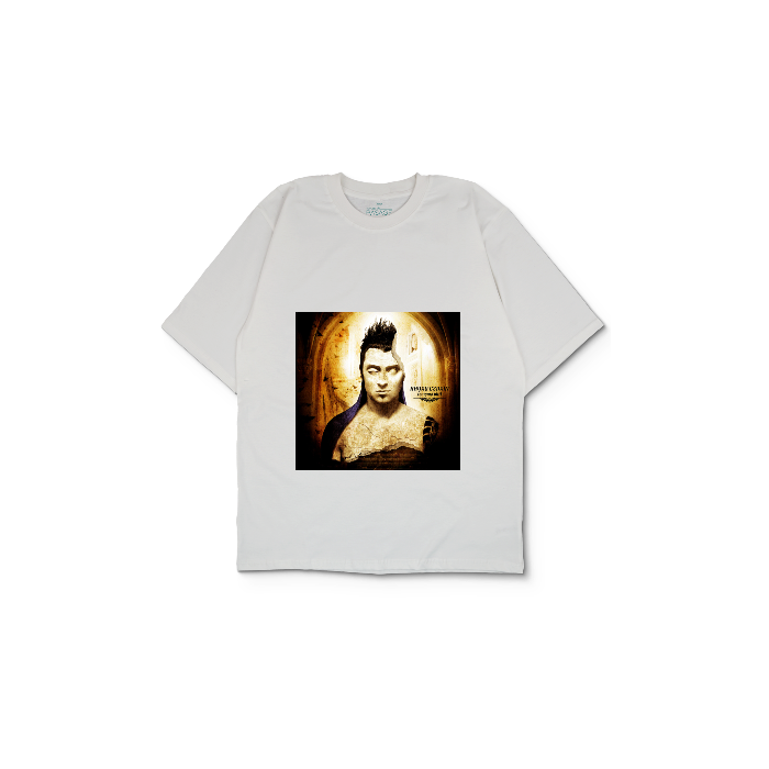 Kendin Tasarla Beyaz Oversize Tişört