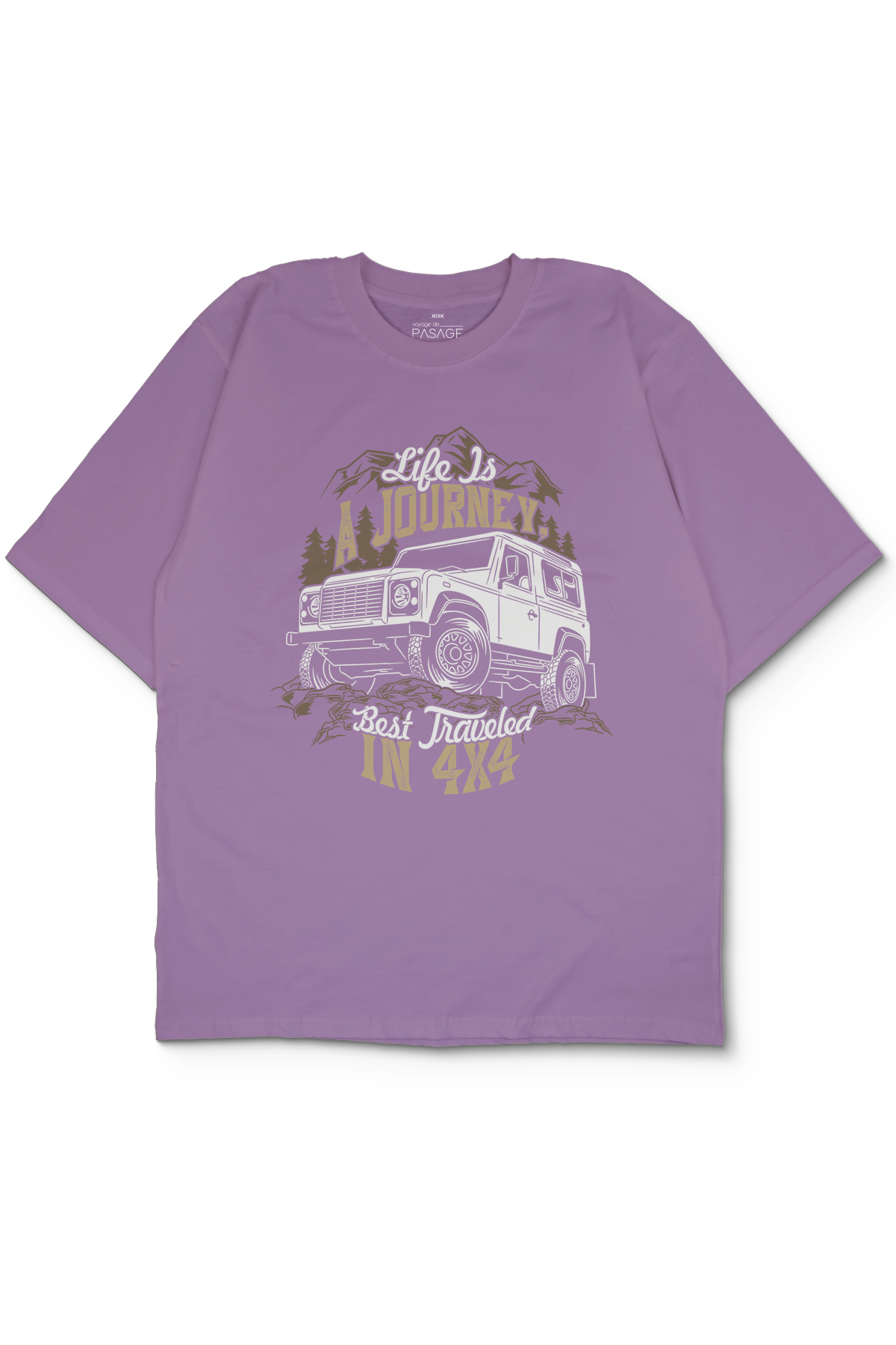 4x4 Offroad Oversize Kadın Tişört