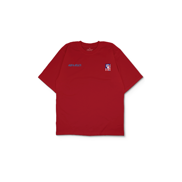 Kendin Tasarla Kırmızı Oversize Tişört