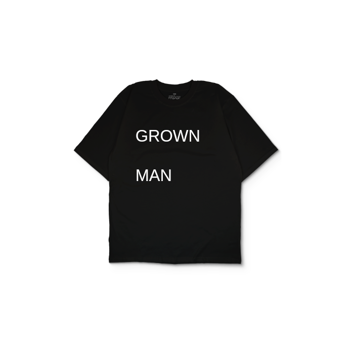 Kendin Tasarla Siyah Oversize Tişört