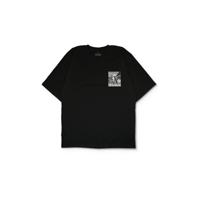 Kendin Tasarla Siyah Oversize Tişört