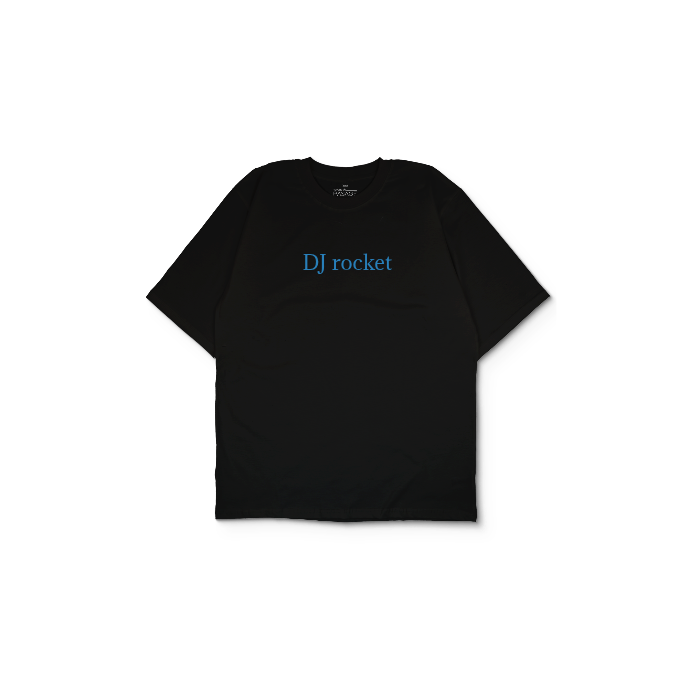 Kendin Tasarla Siyah Oversize Tişört