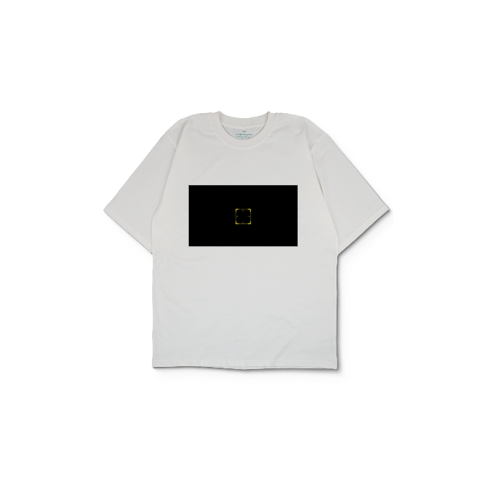 Kendin Tasarla Beyaz Oversize Tişört