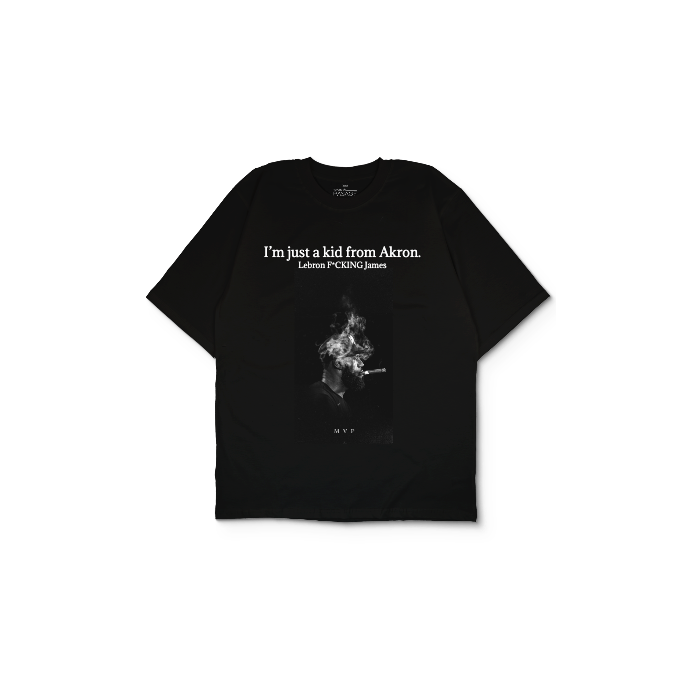 Kendin Tasarla Siyah Oversize Tişört