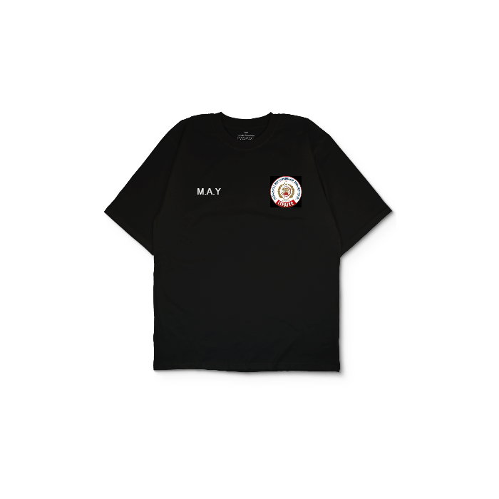 Kendin Tasarla Siyah Oversize Tişört