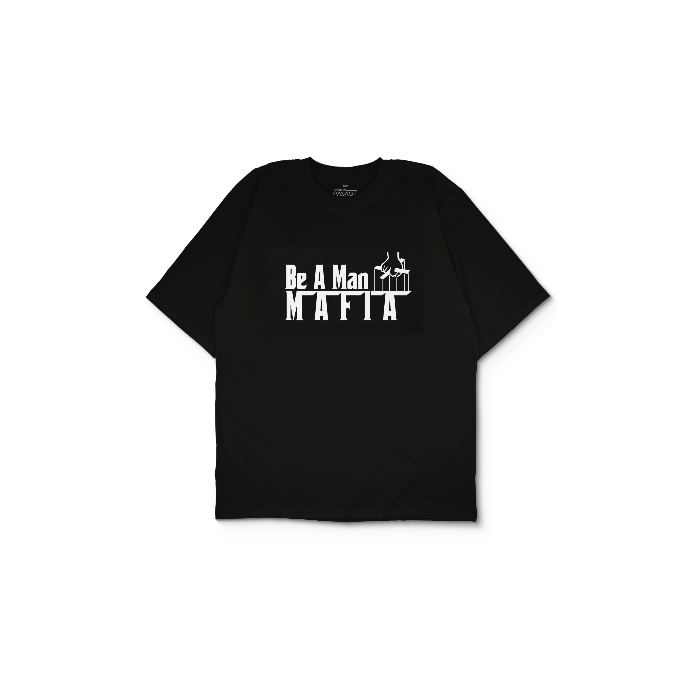 Kendin Tasarla Siyah Oversize Tişört