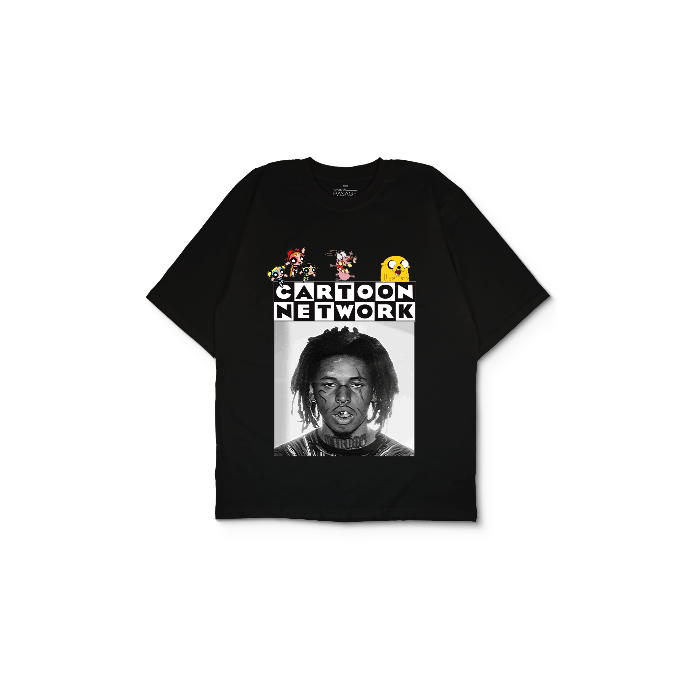 Kendin Tasarla Siyah Oversize Tişört