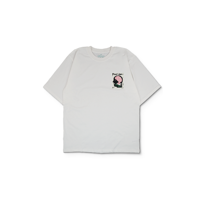 Kendin Tasarla Beyaz Oversize Tişört