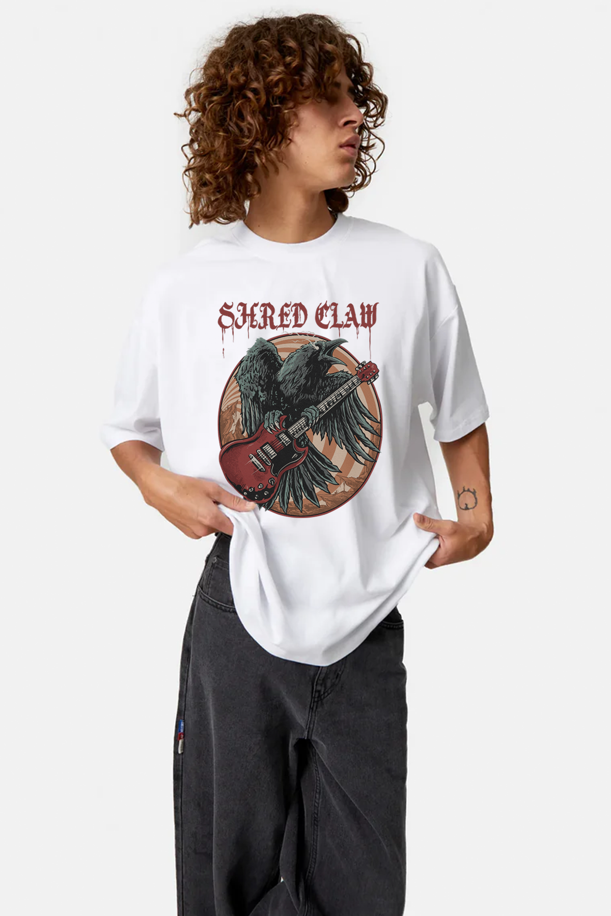 Shred Claw Oversize Erkek Tişört