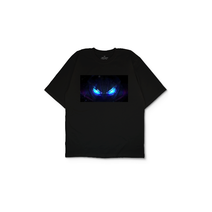 Kendin Tasarla Siyah Oversize Tişört