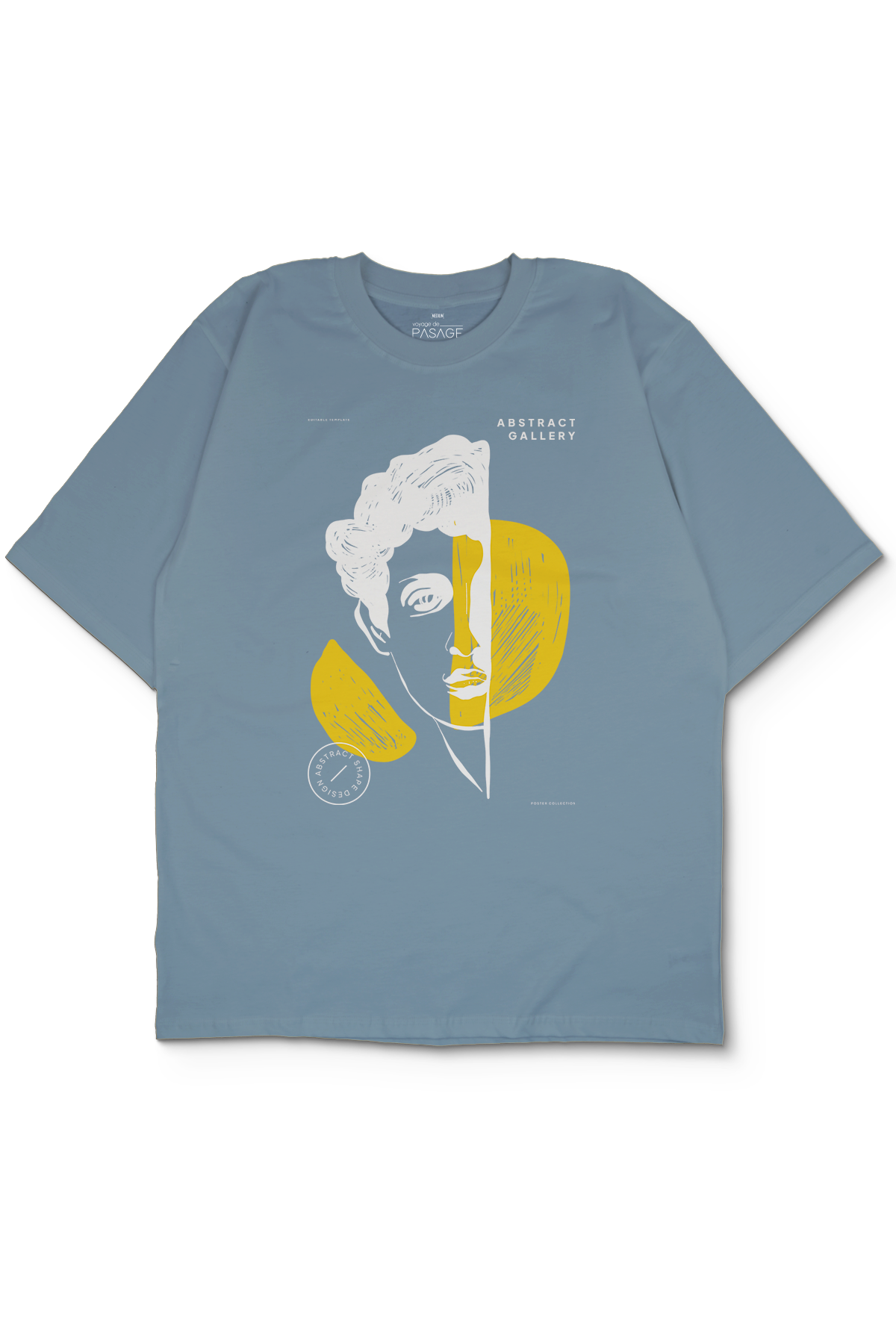 Abstract Gallery Oversize Erkek Tişört