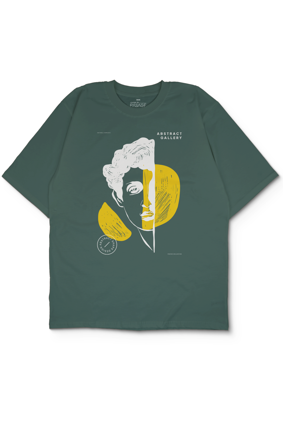 Abstract Gallery Oversize Erkek Tişört