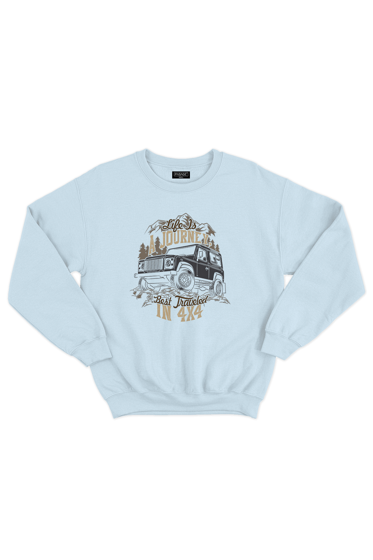 4x4 Offroad Oversize Kadın Sweatshirt - PΛSΛGE