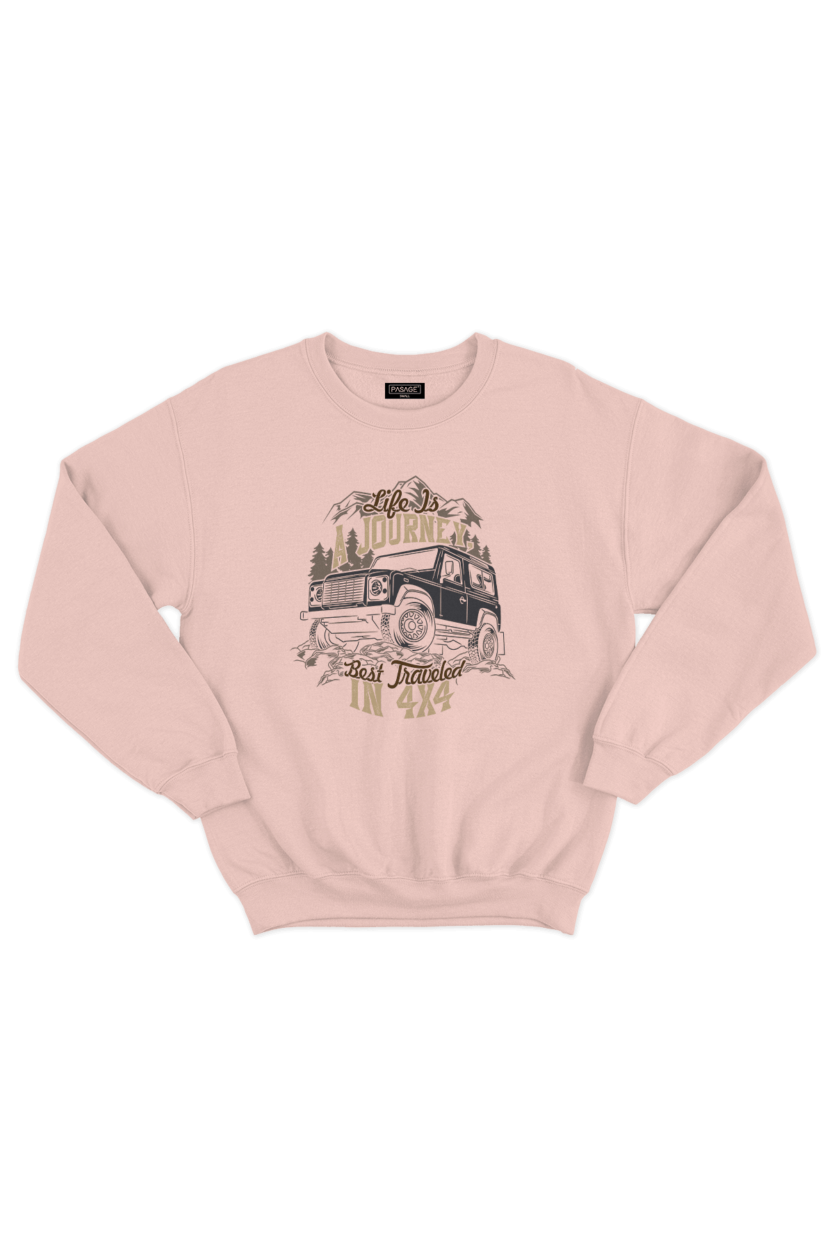 4x4 Offroad Oversize Kadın Sweatshirt - PΛSΛGE