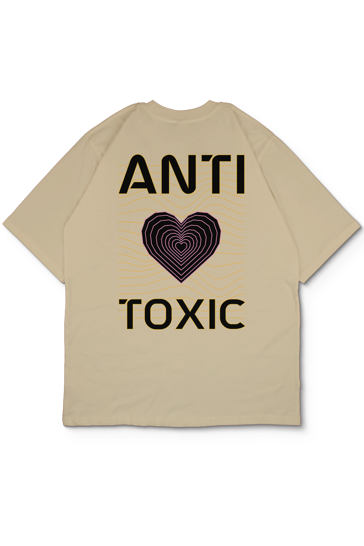 Anti Toxic Oversize Erkek Tişört
