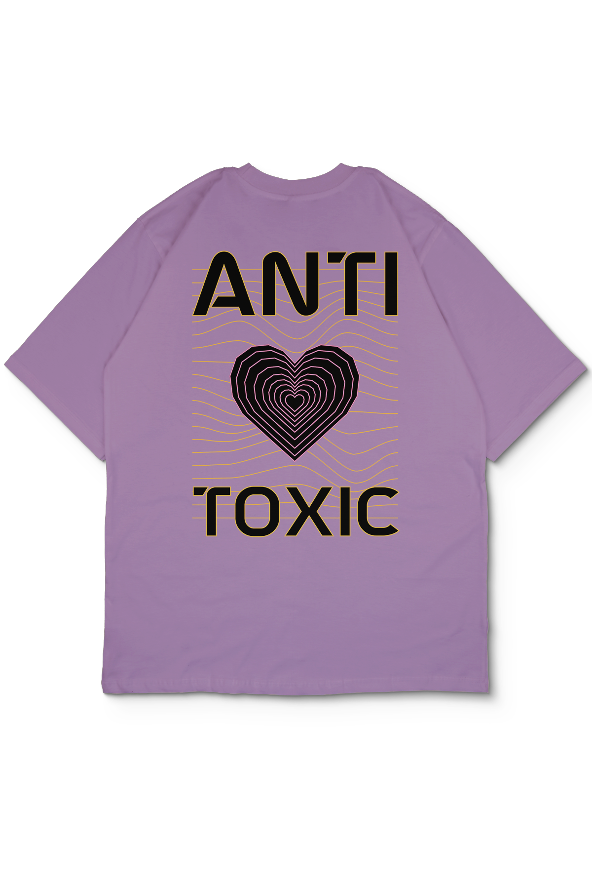 Anti Toxic Oversize Kadın Tişört