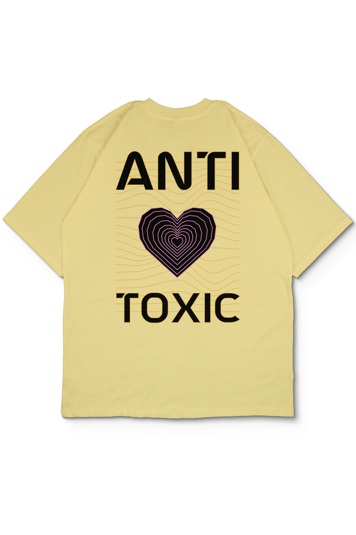 Anti Toxic Oversize Erkek Tişört