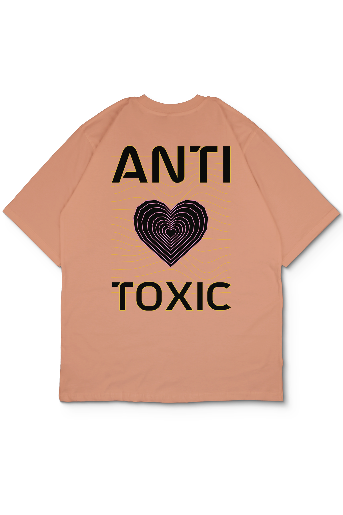 Anti Toxic Oversize Kadın Tişört
