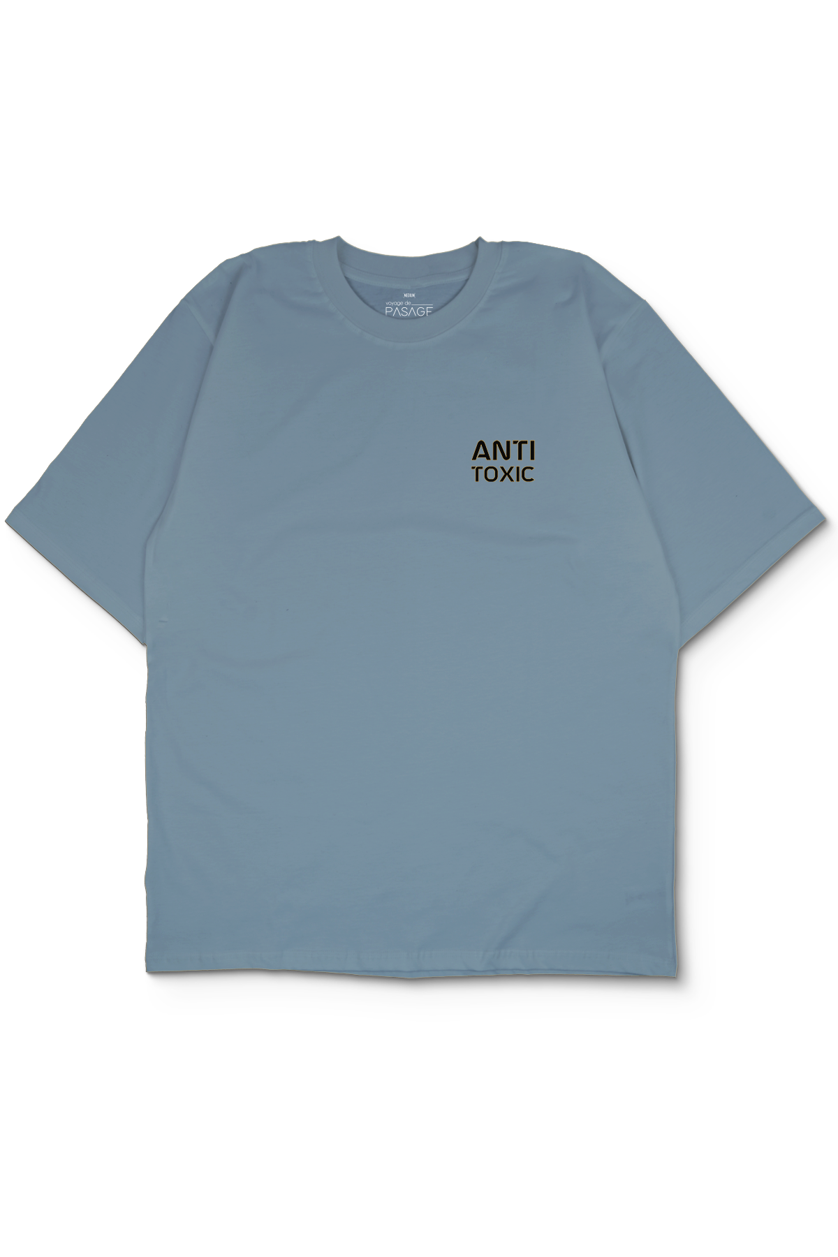 Anti Toxic Oversize Erkek Tişört