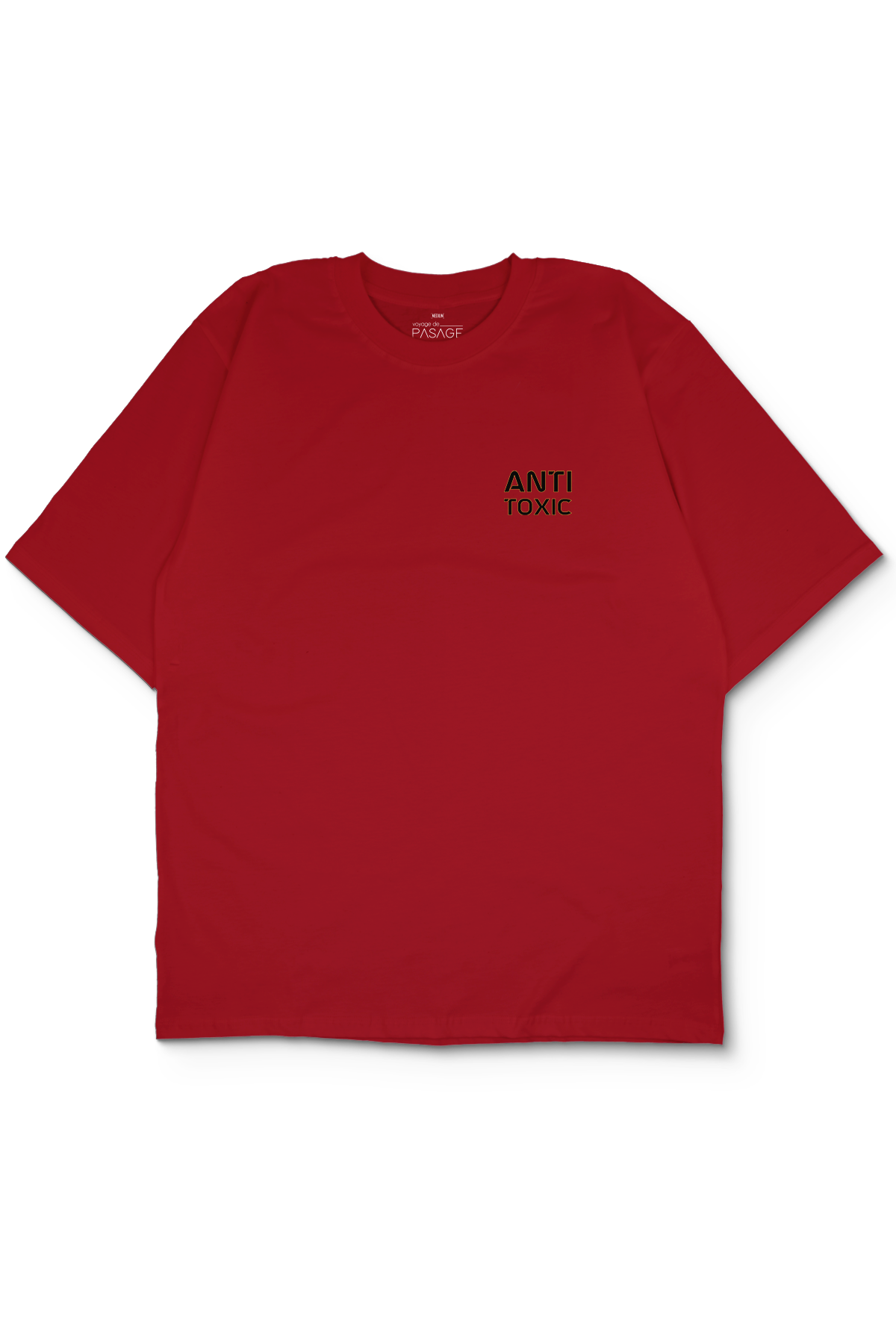 Anti Toxic Oversize Erkek Tişört