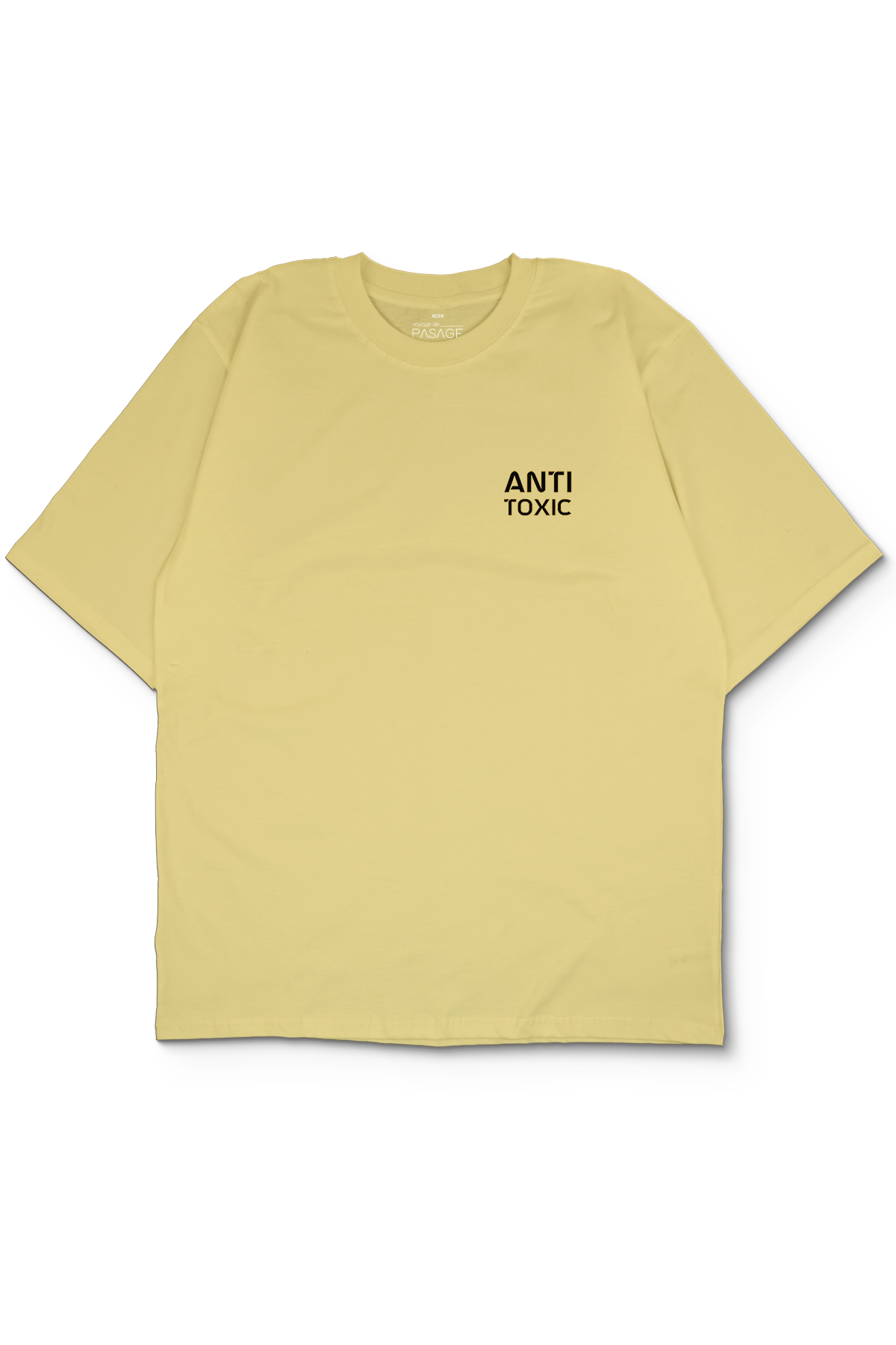 Anti Toxic Oversize Kadın Tişört