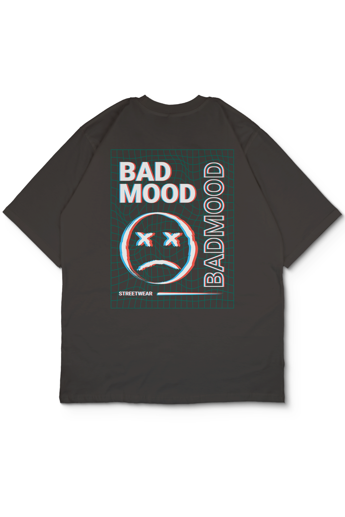 Bad Mood Oversize Erkek Tişört