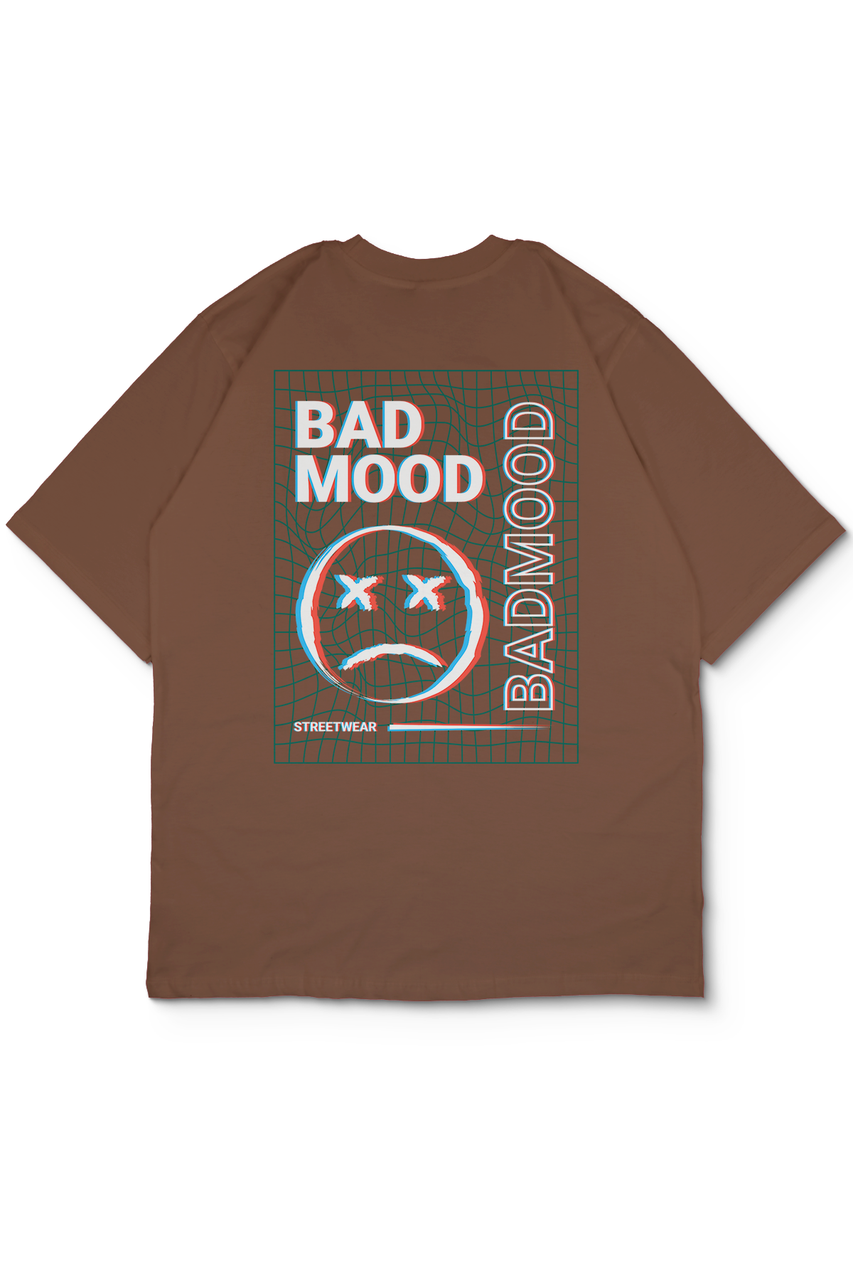 Bad Mood Oversize Erkek Tişört
