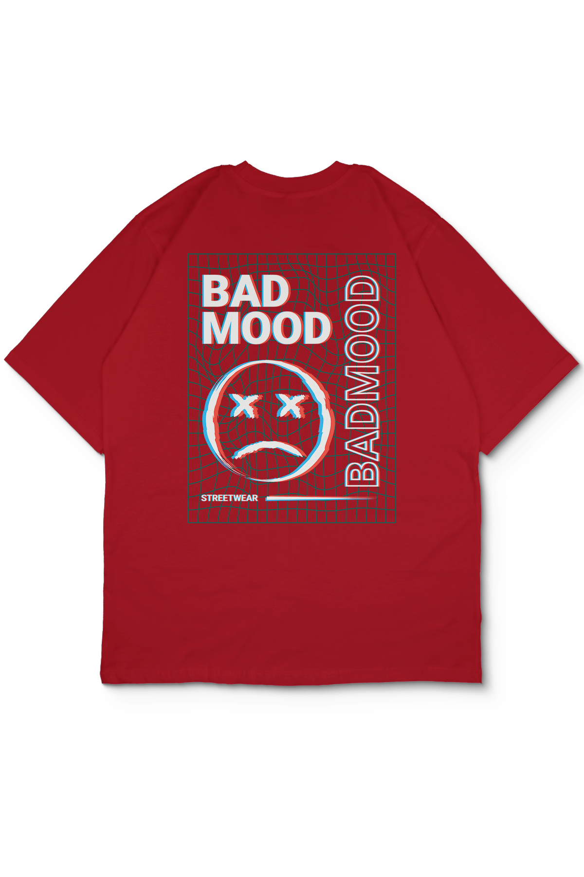 Bad Mood Oversize Erkek Tişört