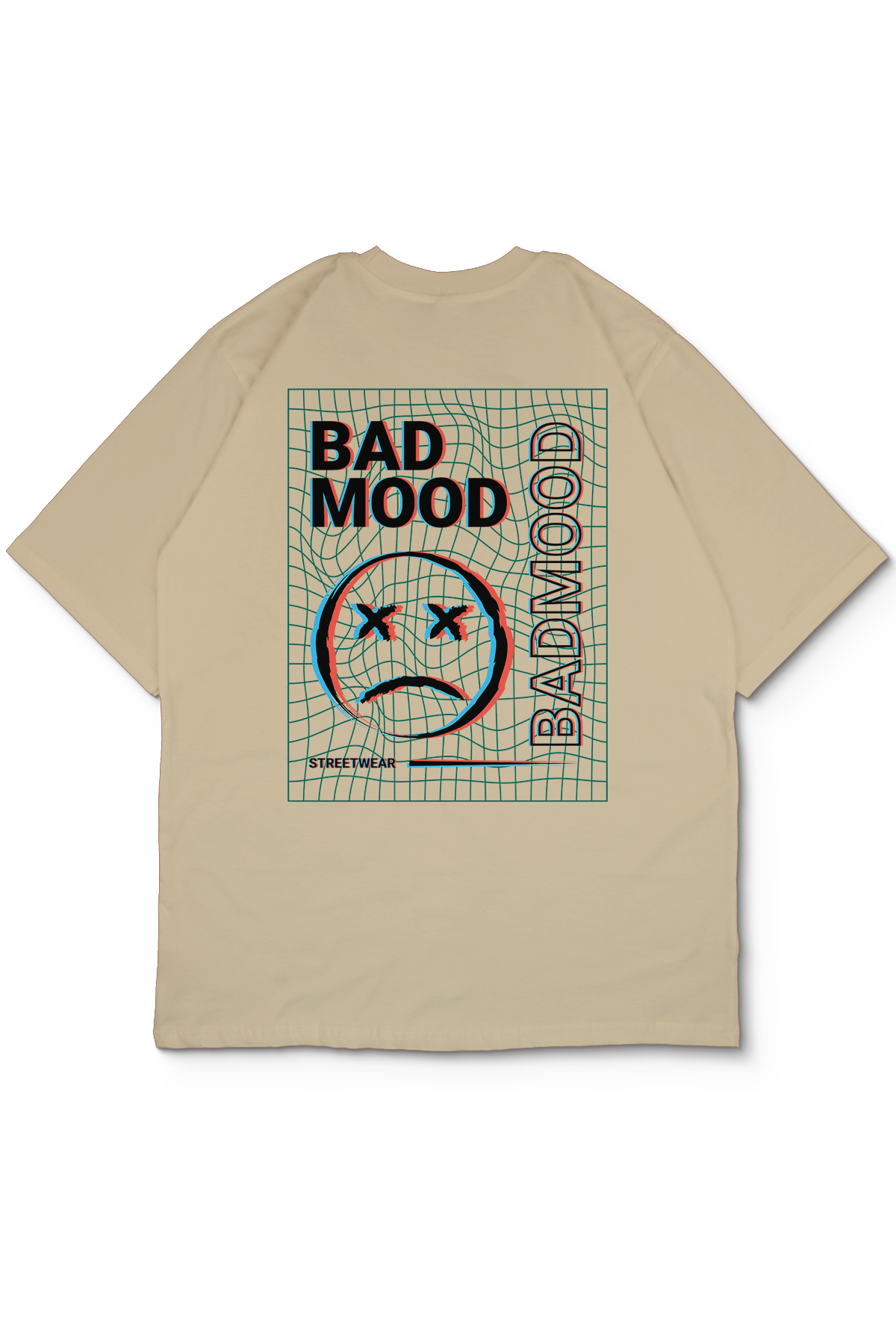 Bad Mood Oversize Erkek Tişört