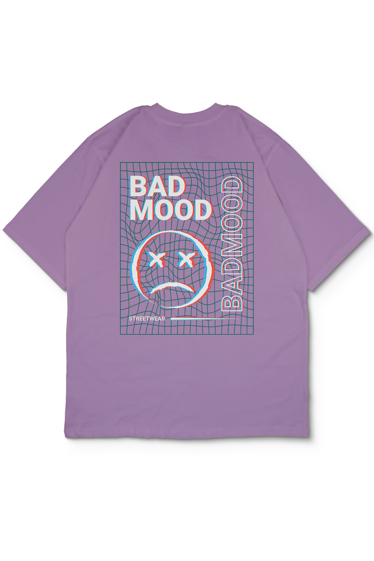 Bad Mood Oversize Erkek Tişört