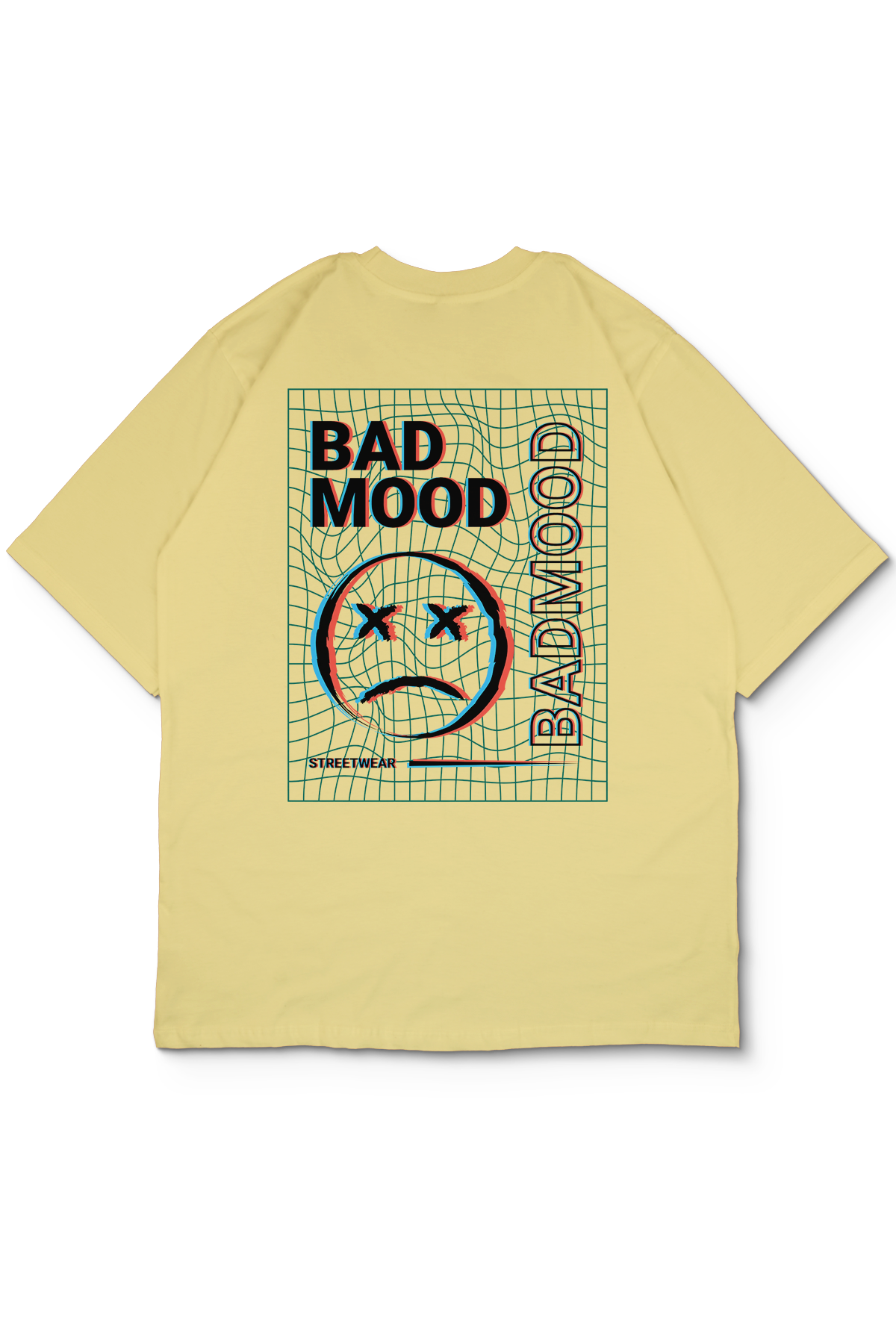 Bad Mood Oversize Erkek Tişört