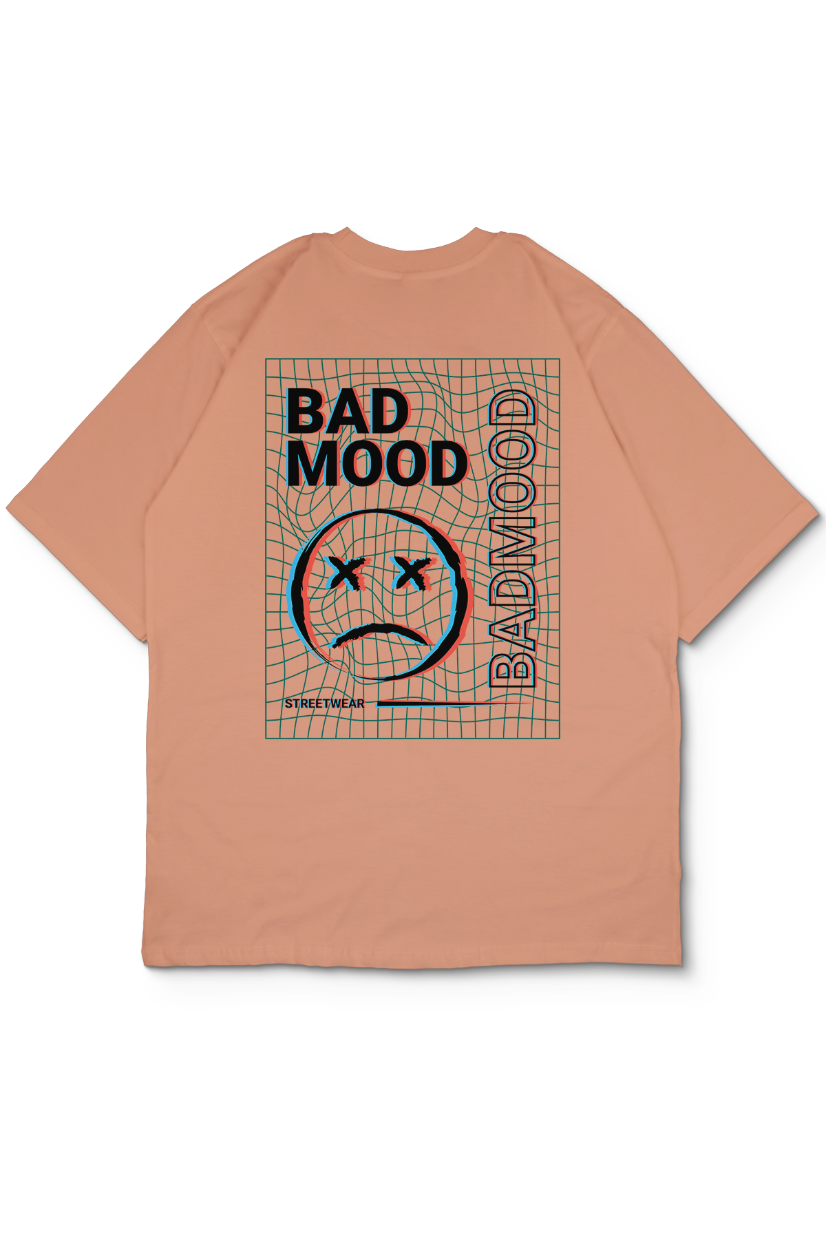 Bad Mood Oversize Erkek Tişört
