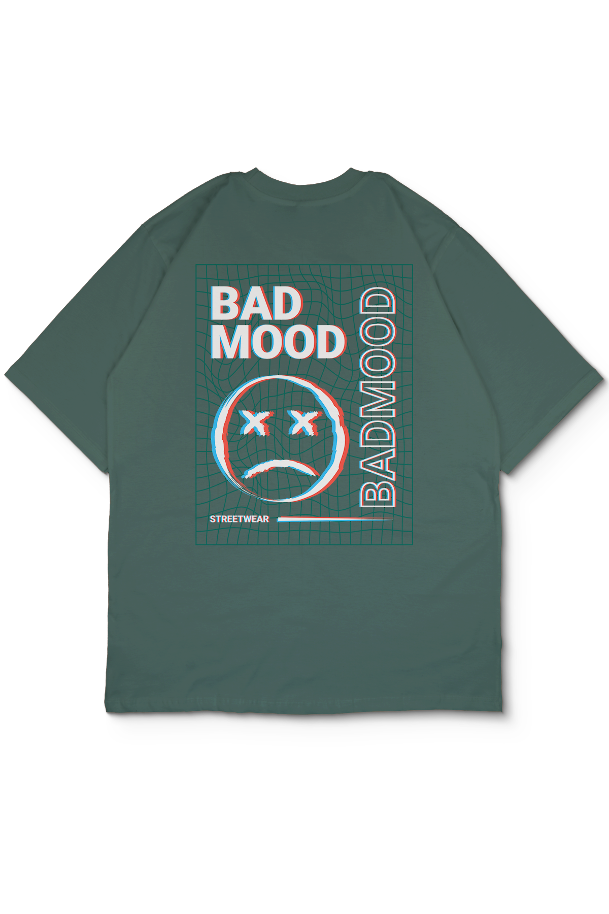Bad Mood Oversize Erkek Tişört