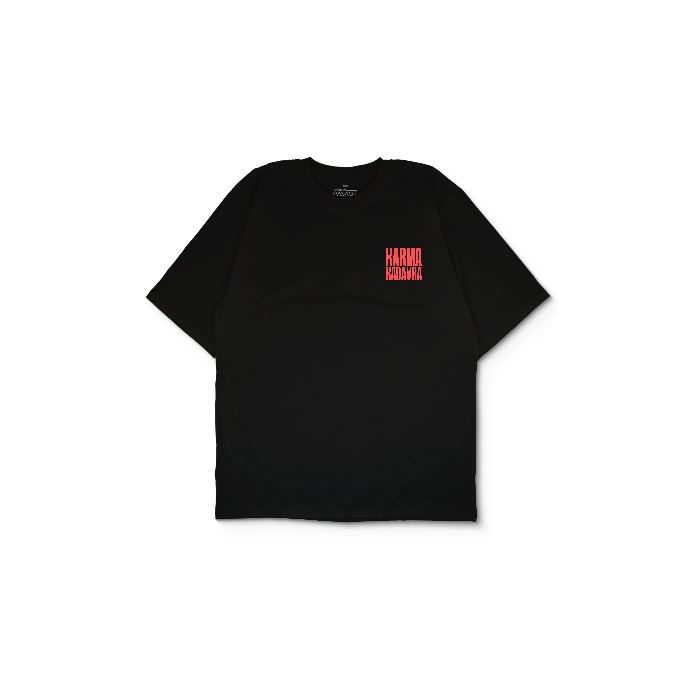 Kendin Tasarla Siyah Oversize Tişört