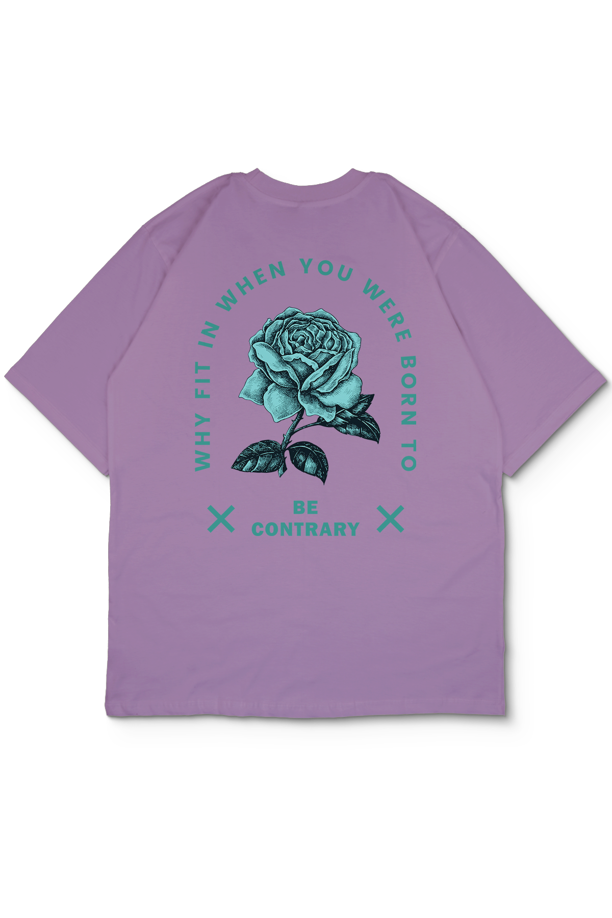 Be Contrary Oversize Erkek Tişört
