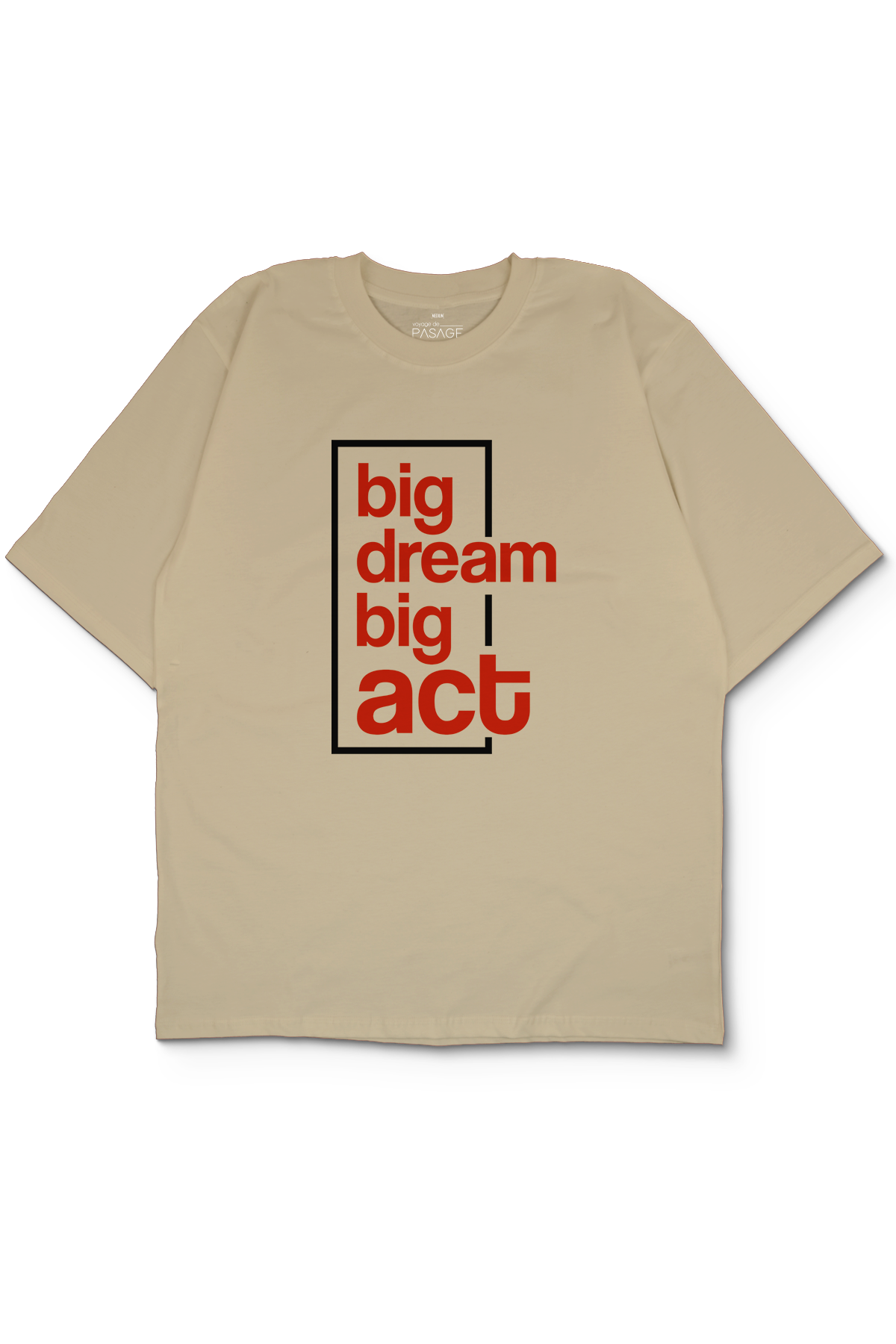 Big Dream Oversize Kadın Tişört