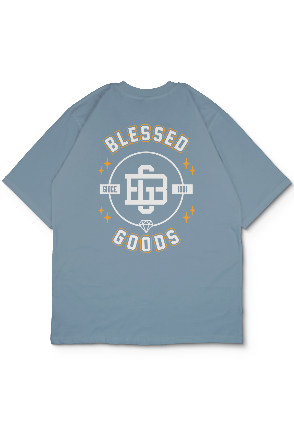 Blessed Goods Oversize Erkek Tişört