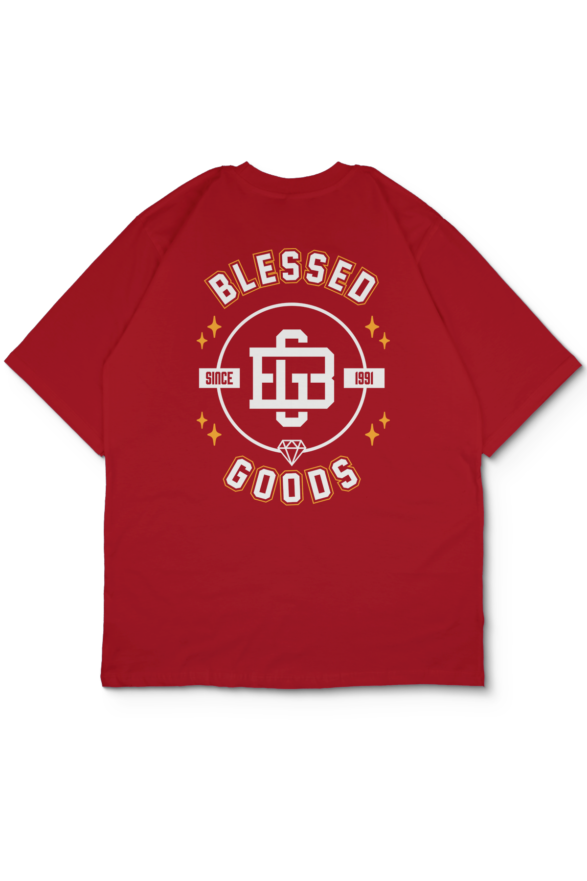 Blessed Goods Oversize Erkek Tişört