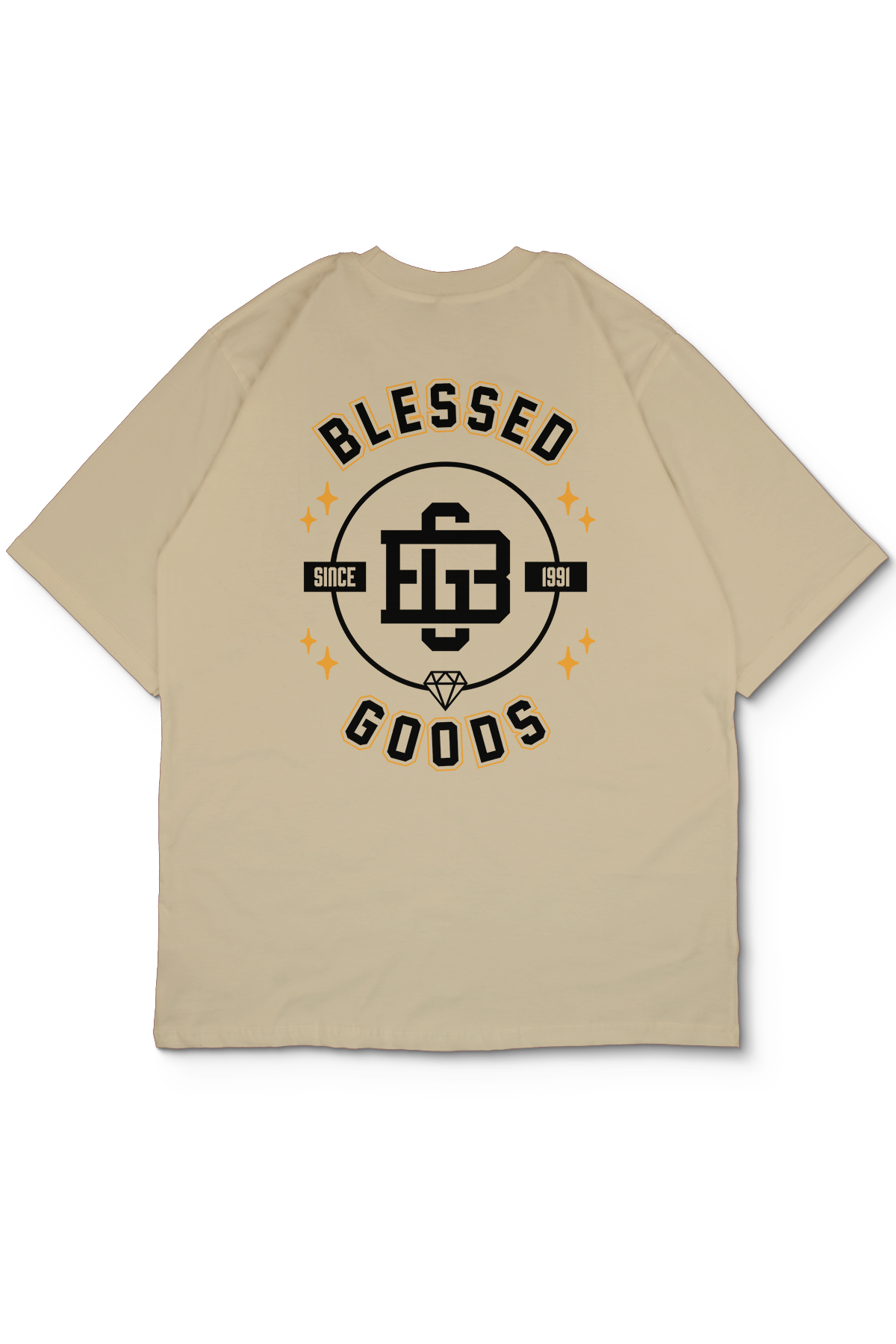 Blessed Goods Oversize Erkek Tişört