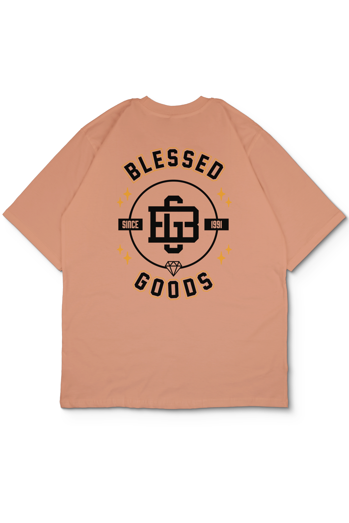 Blessed Goods Oversize Erkek Tişört